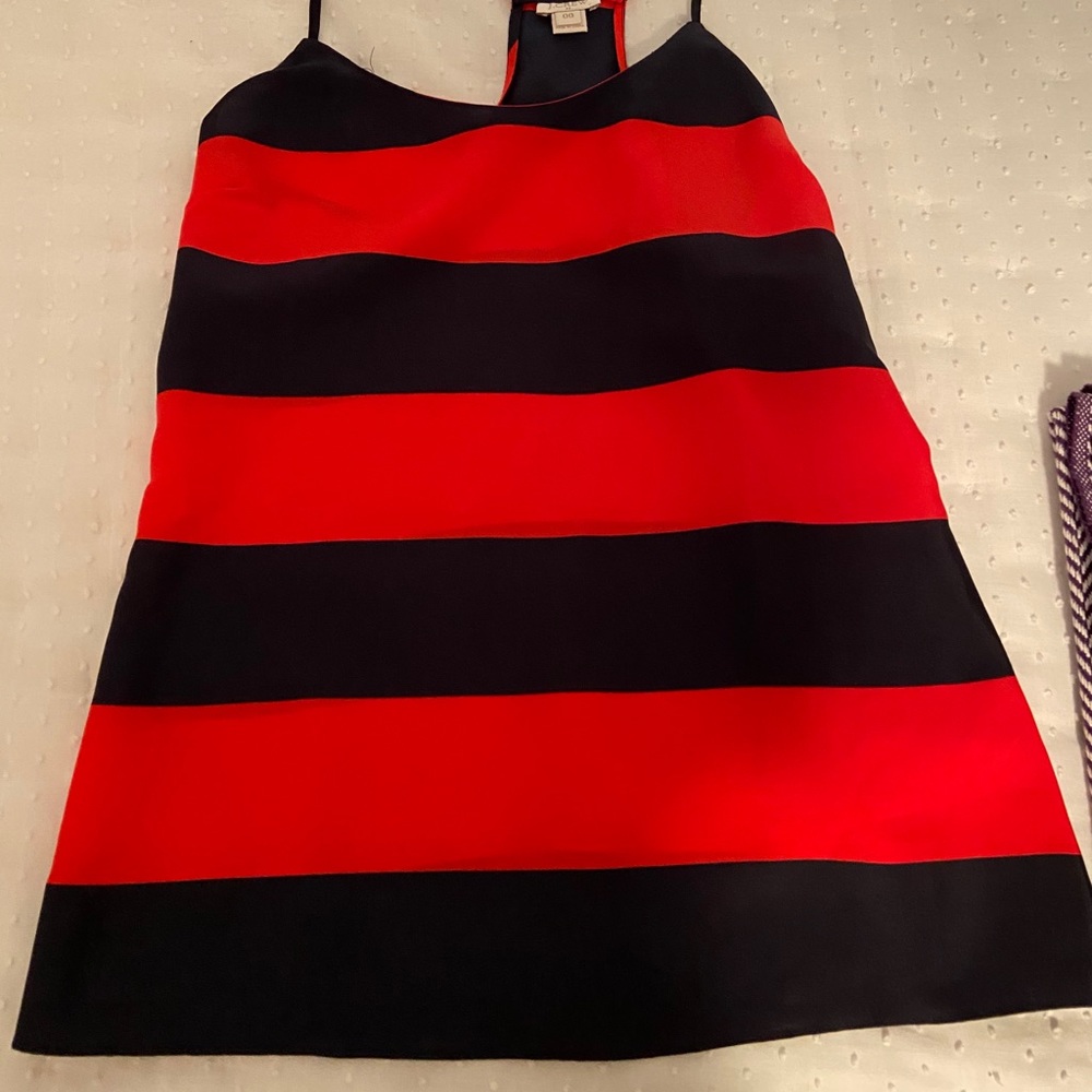 NEVER WORN J Crew Razor back tank